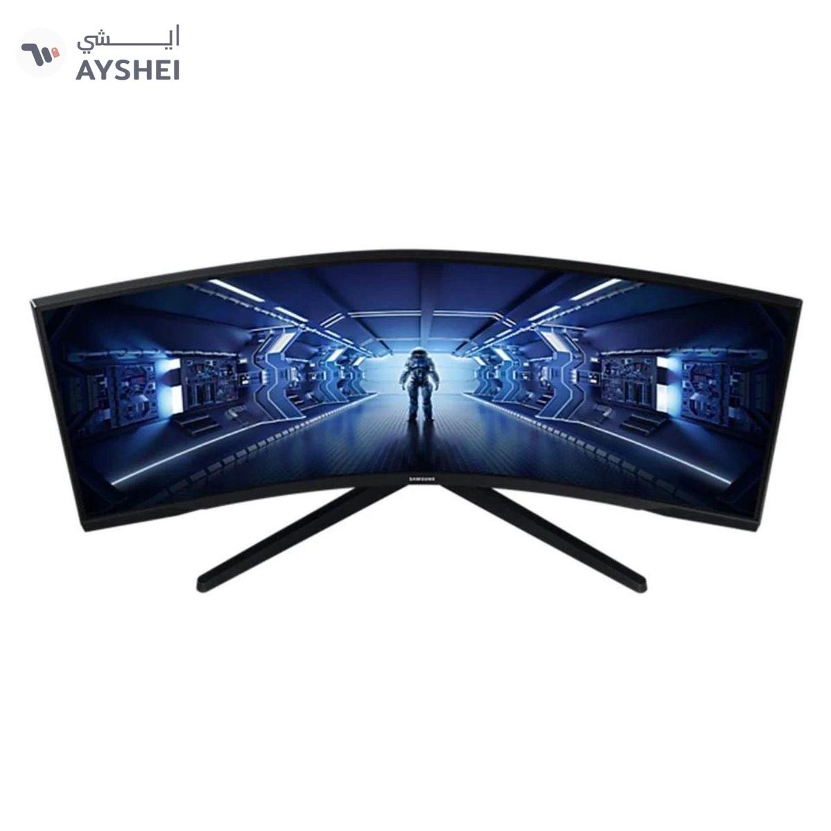 Renewed Samsung 34’’ G55T Odyssey G5 Ultra WQHD 165Hz Curved Gaming Monitor-1-portrait