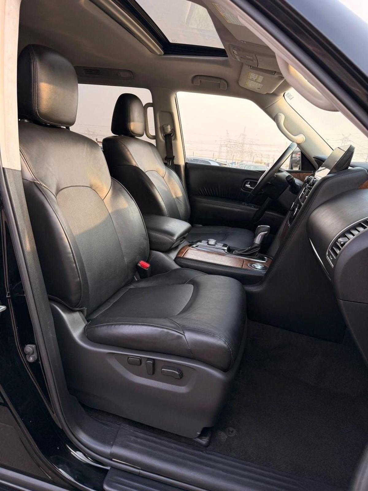 Nissan Armada SL Full option sunroof, leather seats original 2021-14-14