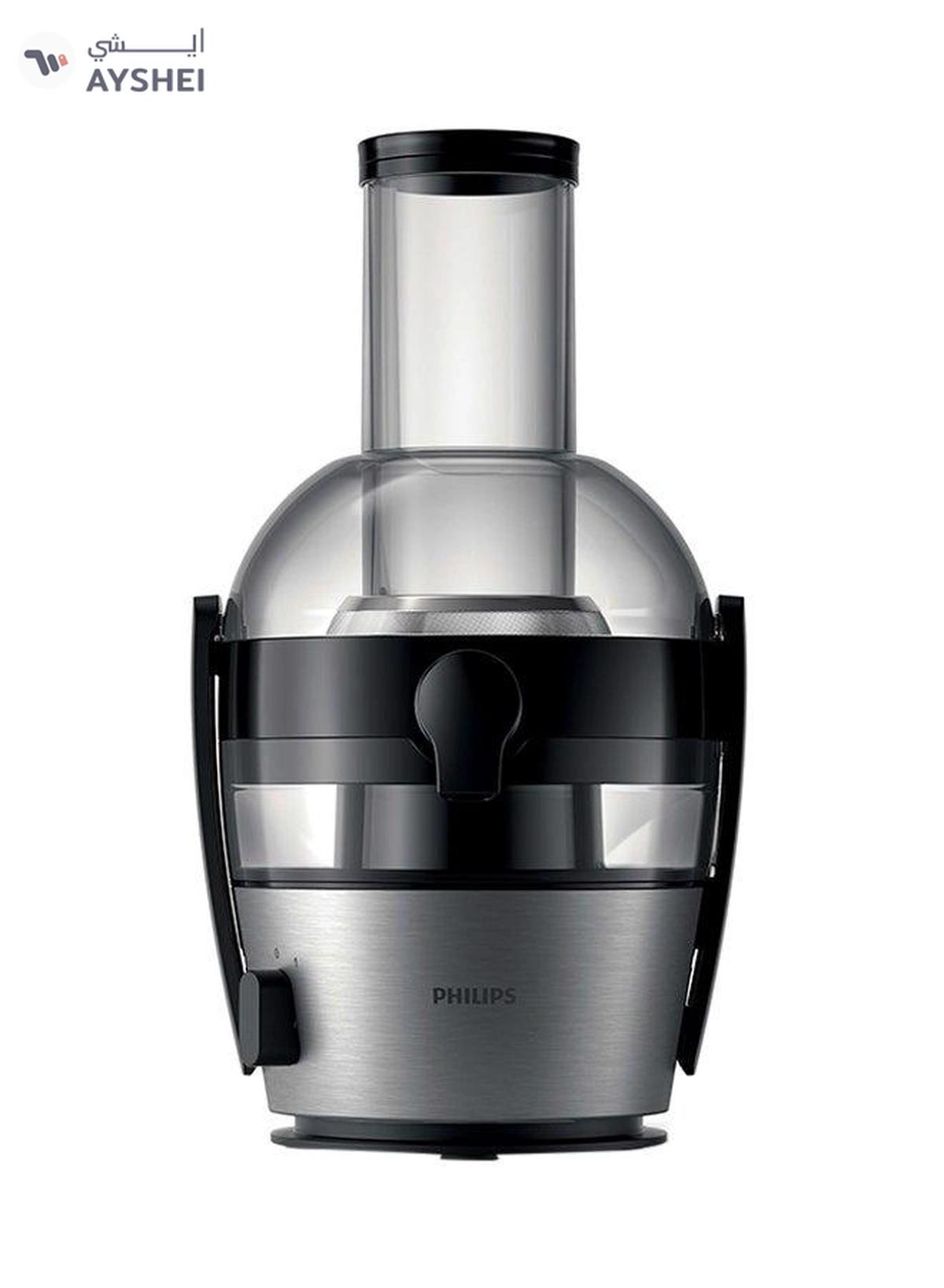 Philips Juicer 2 L 800 W HR1863/22 Silver/Black/Clear-0-0