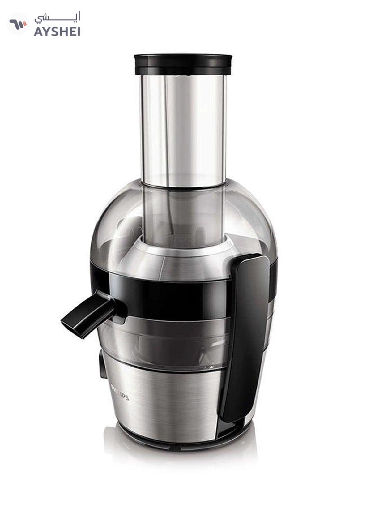 Philips Juicer 2 L 800 W HR1863/22 Silver/Black/Clear-1-portrait