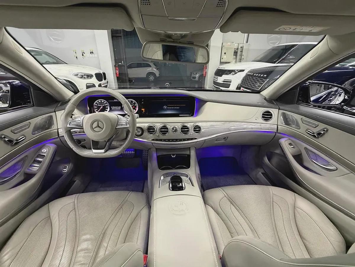 Mercedes Benz S 63 AMG 4matic | 5 Button | Agency Service History | GCC Specs-10-10