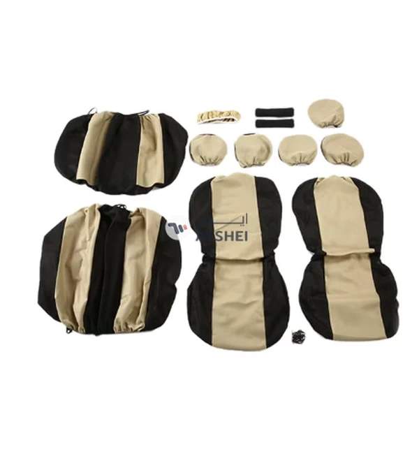OUTAD 15-Piece Universal Non-Slip Car Seat Cover