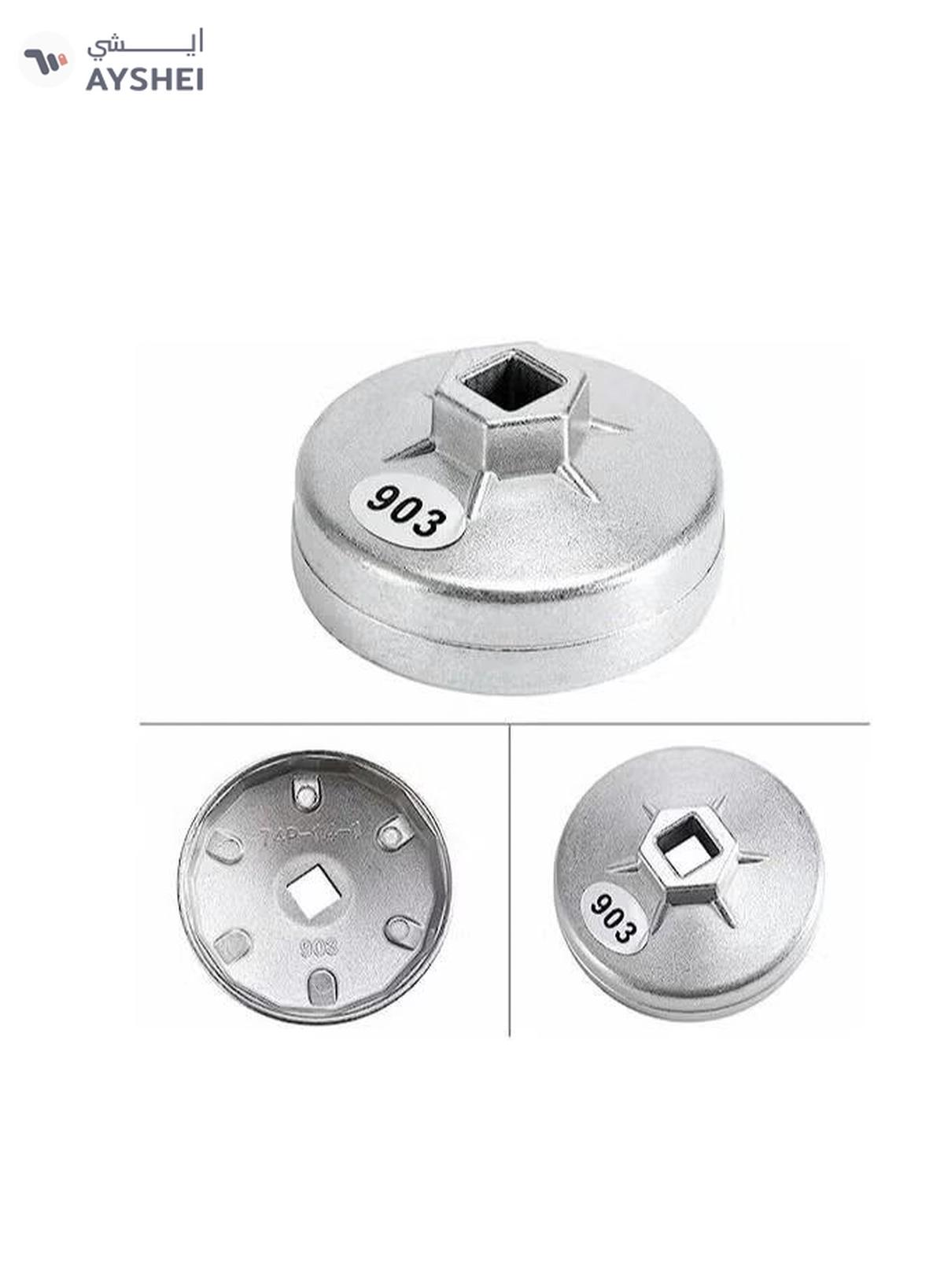 ABBASALI 74MM Cap Oil Filter Wrench Car Remover 14PT-0-0