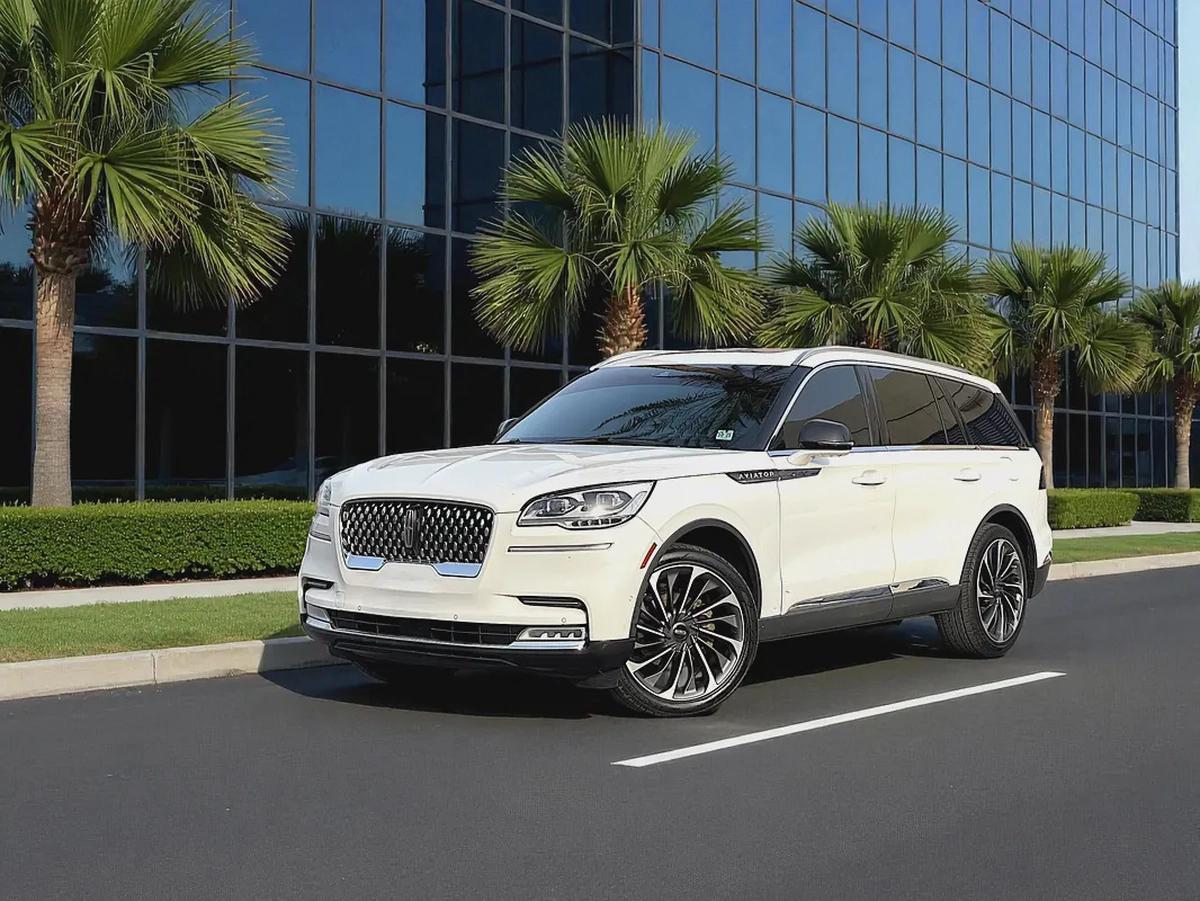AED 1139 P.M | Lincoln Aviator Luxury 2020 - American Specs - GCC Resale | vip 6seats-0-0
