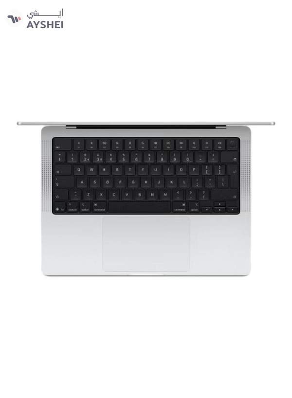 Apple New M5 Macbook Pro 2025 Laptop With 14‑inch XDR Retina Display, M5 chip with 10-core CPU, 10-core GPU Processor/16GB RAM/512GB SSD/MacOS English/Arabic silver