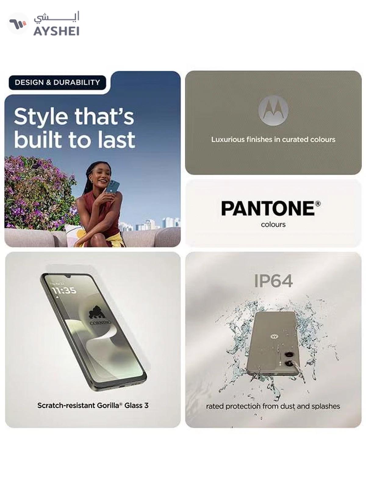 Motorola G06 Power 4G Dual SIM PANTONE Laurel Oak 4GB RAM 256GB-6-6