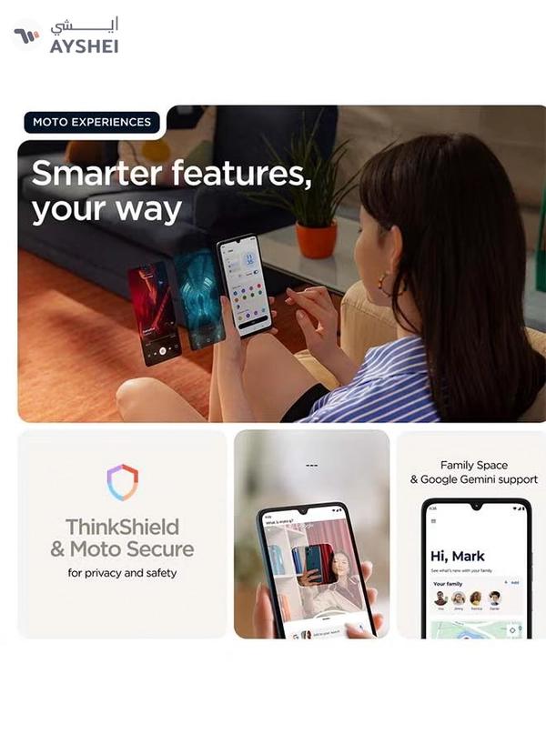 Motorola G06 Power 4G Dual SIM PANTONE Laurel Oak 4GB RAM 256GB