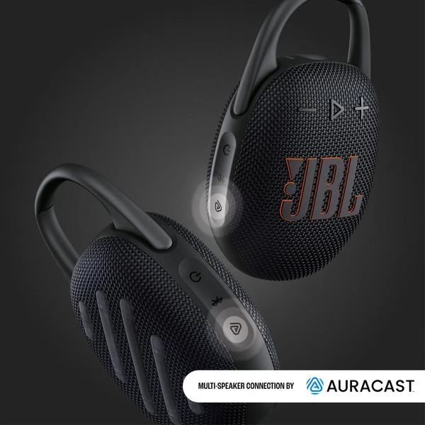 JBL Clip 5-Portable Waterproof Speaker - Black