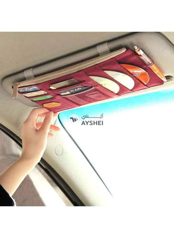 Generic Multi-Functional Visor Sunglasses Holder Pouch Bag