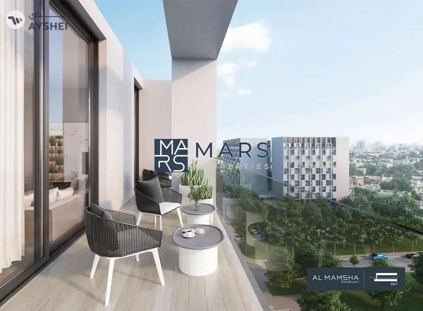 Limited inventory in the last development in mamsha with post handover payment plan for 24 months