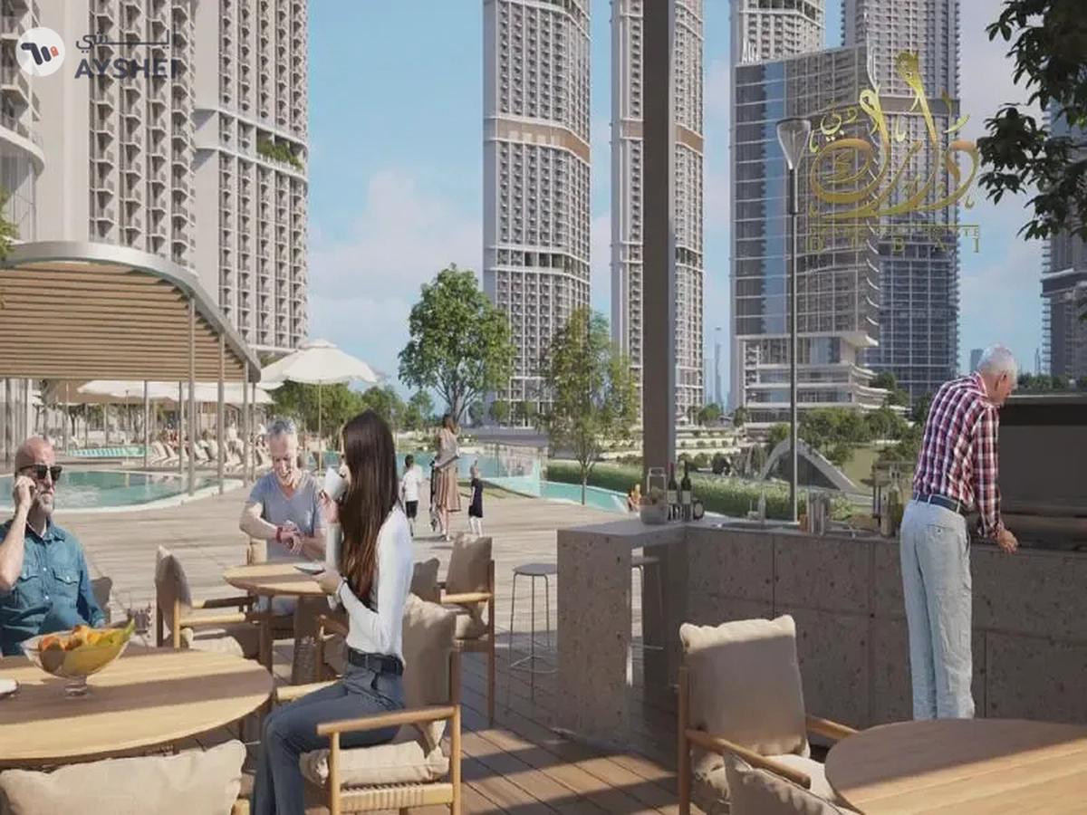 Waterfront Luxury Living with Premium ROI- 1BR + Study-4-4