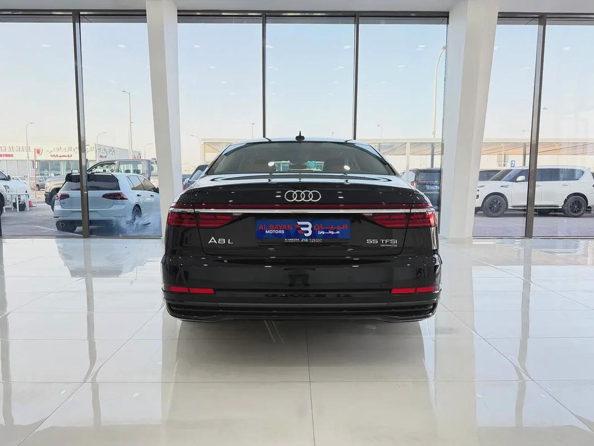 اودي A8L اسود / زعفراني خليجي Audi A8 55 TFSI Quattro 2026 - GCC Specs - Brand New!-5-5