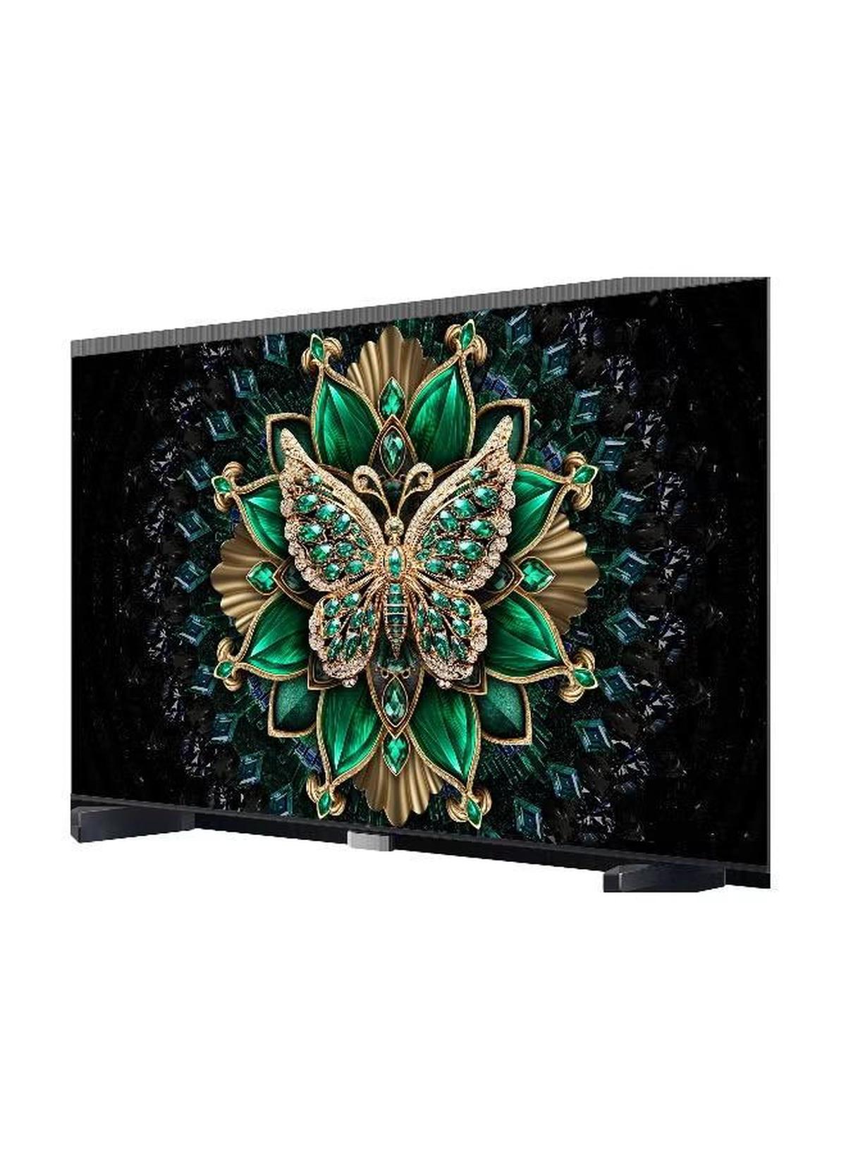 TCL Television 75 Inch Smart TV 4K QD-Mini LED Colorful Quantum Crystal HDR 10+ Gaming Google TV, 144Hz Native Refresh Rate, ONKYO 2.1 Hi-Fi, Dolby Atmos, AI Mode, (2025 Model) 75C6K Black-1-1