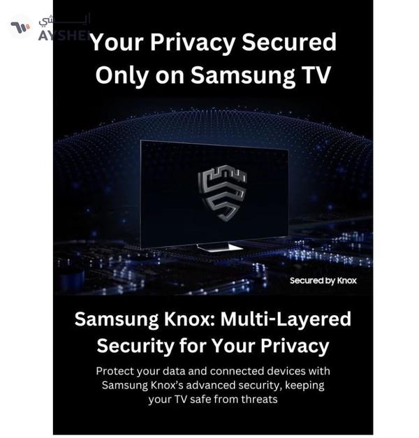 Samsung 50-Inch Crystal UHD DU7000 4K Tizen OS Smart TV with HDR 10+, PurColor, Knox Security With 2.0 Channel Soundbar 30W, HDMI ARC, Bluetooth, USB, MP3, FM Station 50DU7000+SOUNDBAR Black