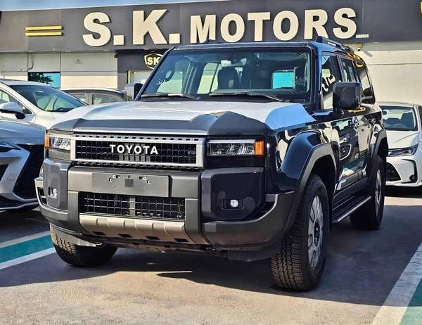Toyota Prado ALL ROUNDER / 2.4L PETROL V4 / SUNROOF / DRIVER POWER SEAT / COOL BOX / MID OPTION