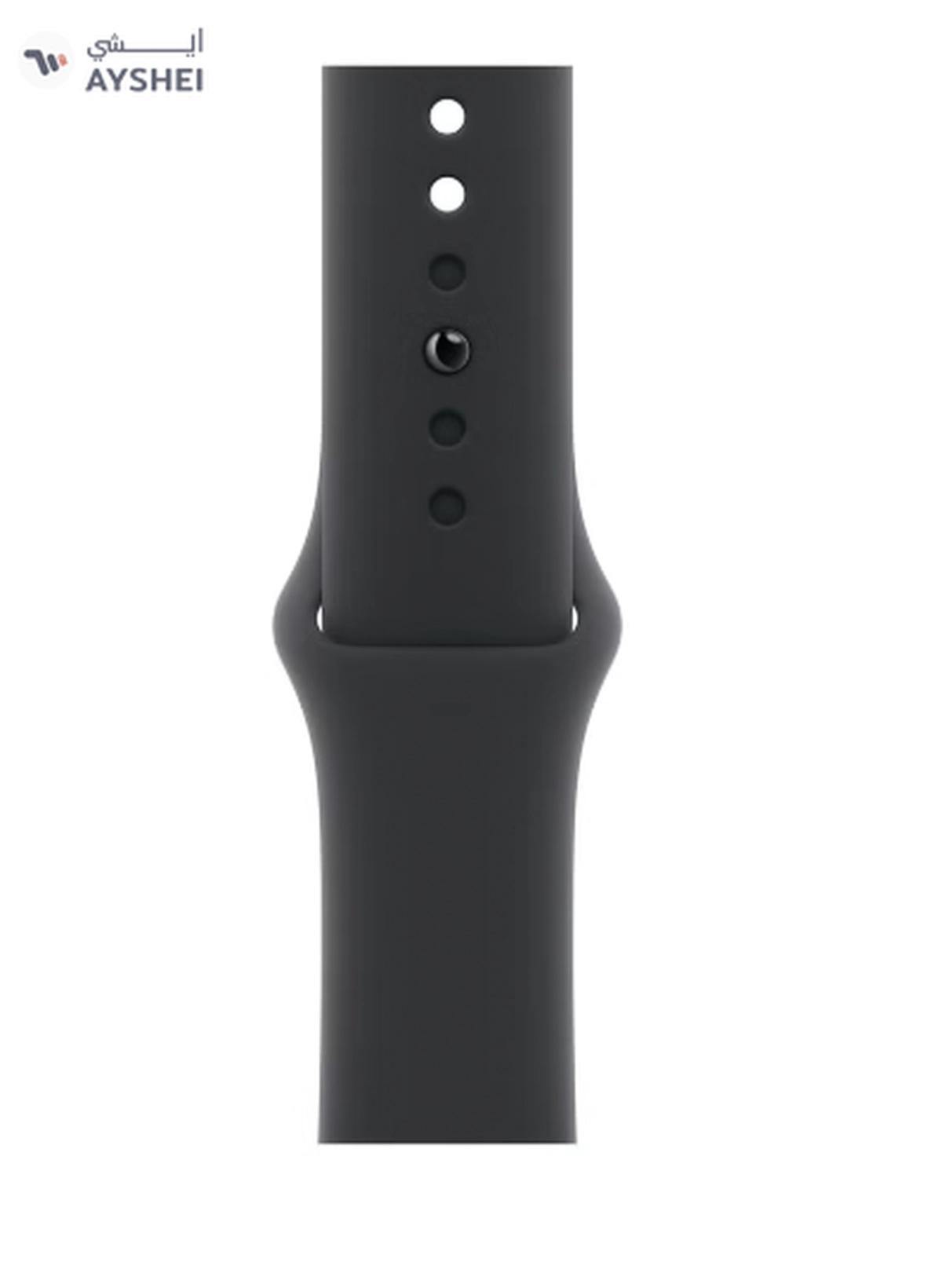 Apple Watch Series 10 GPS 46mm Jet Black Aluminium Case With Black Sport Band-0-portrait