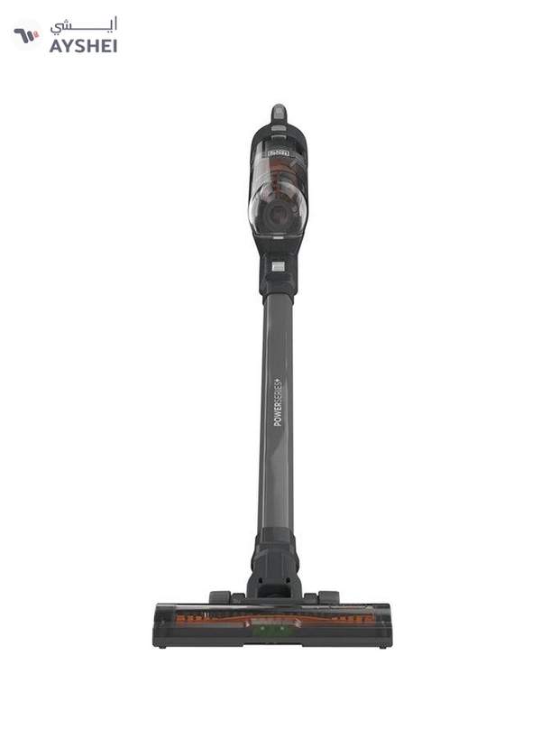 BLACK+DECKER Cordless Stick Vacuum Cleaner With 2-In-1 Function And Litium Ion Power Series Battery Charge Indicator 500 ml 150 W BHFEA520J-GB Grey/Orange