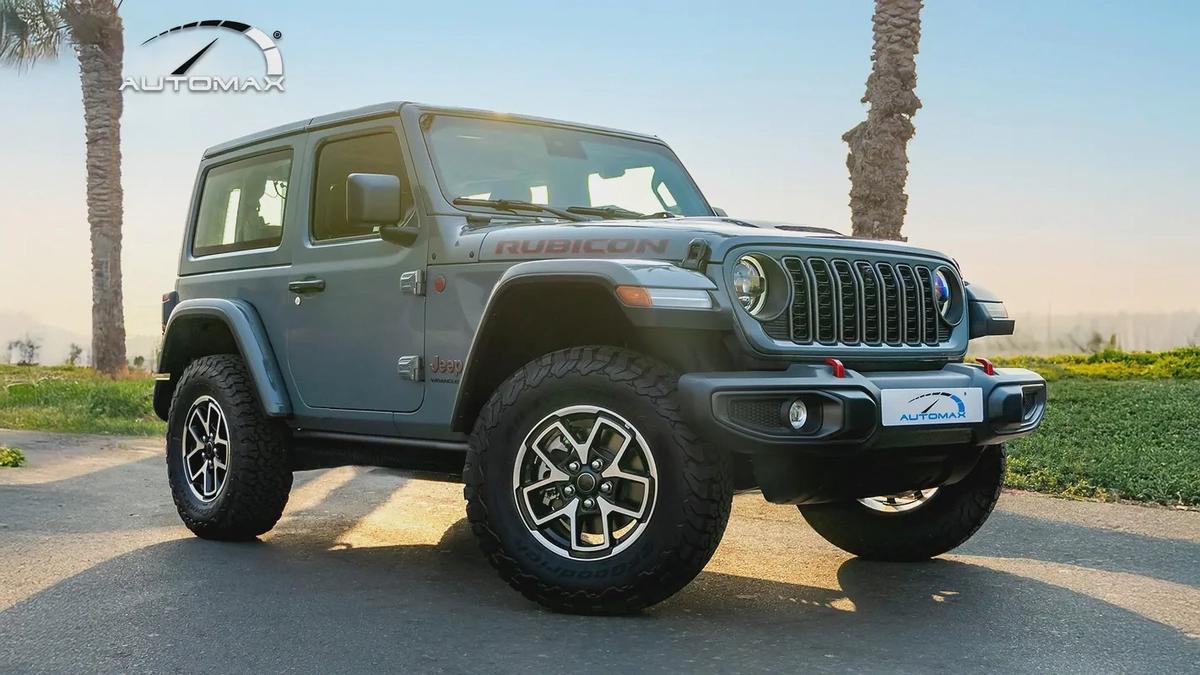 ( 5 Years Warranty + 3 Years Service ) 2025 Jeep Wrangler Rubicon 2.0L Turbo 4x4 GCC 0Km-0-0