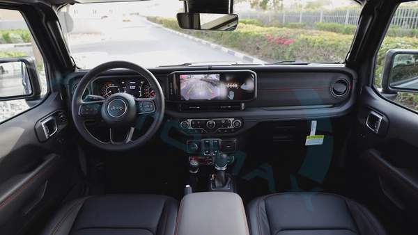 ( 5 Years Warranty + 3 Years Service ) 2025 Jeep Wrangler Rubicon 2.0L Turbo 4x4 GCC 0Km