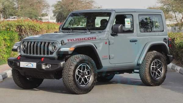 ( 5 Years Warranty + 3 Years Service ) 2025 Jeep Wrangler Rubicon 2.0L Turbo 4x4 GCC 0Km
