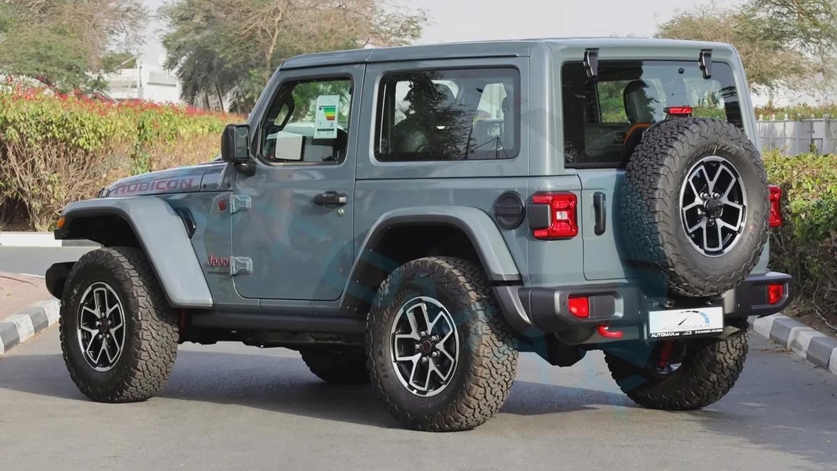( 5 Years Warranty + 3 Years Service ) 2025 Jeep Wrangler Rubicon 2.0L Turbo 4x4 GCC 0Km-4-4