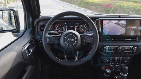 ( 5 Years Warranty + 3 Years Service ) 2025 Jeep Wrangler Rubicon 2.0L Turbo 4x4 GCC 0Km