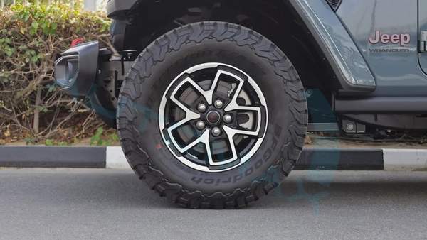 ( 5 Years Warranty + 3 Years Service ) 2025 Jeep Wrangler Rubicon 2.0L Turbo 4x4 GCC 0Km