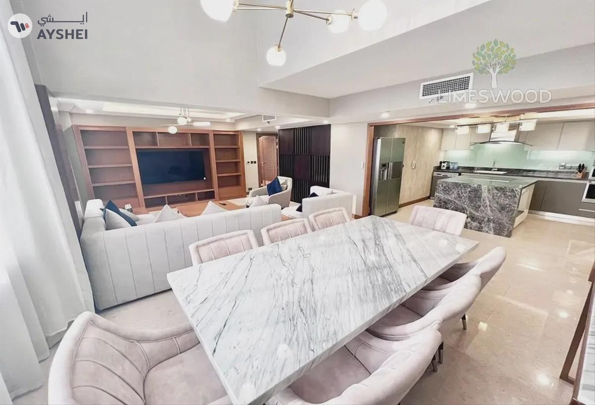 APARTMENT FOR RENT IN CORNICHE DEIRA, DEIRA Stunning 3 bedroom penthouse all bills included-5-5