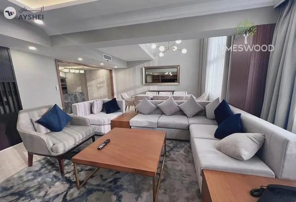 APARTMENT FOR RENT IN CORNICHE DEIRA, DEIRA Stunning 3 bedroom penthouse all bills included