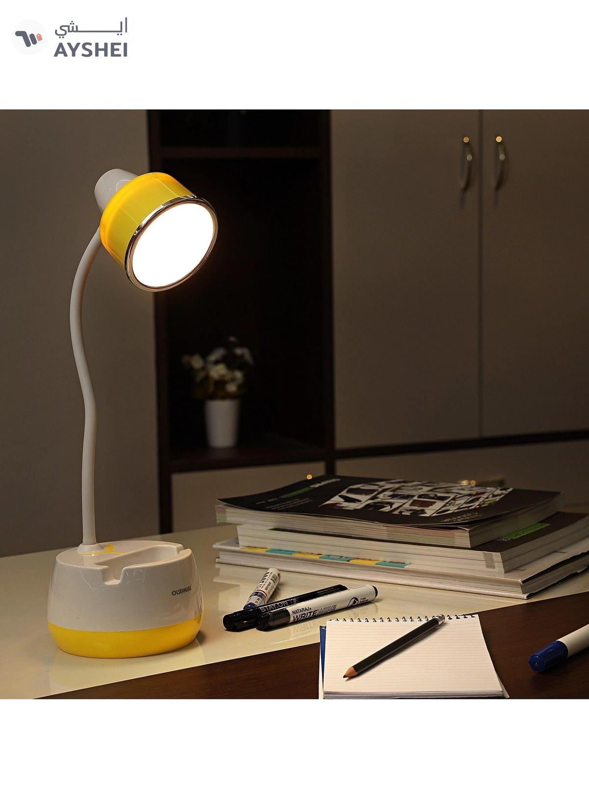 Olsenmark OME2755 Rechargeable LED Table Lamp - USB charger - 5W - Li-battery 3.7V - 1500mAh-1-portrait