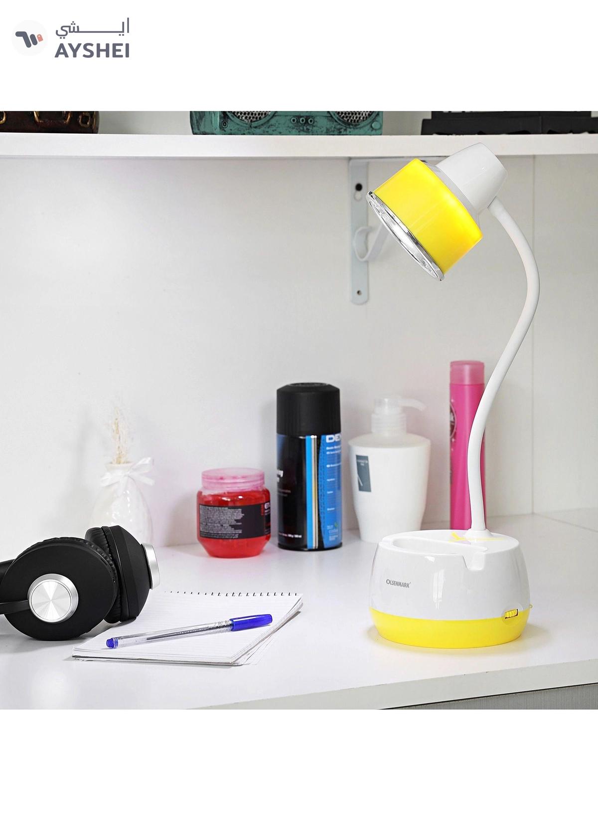 Olsenmark OME2755 Rechargeable LED Table Lamp - USB charger - 5W - Li-battery 3.7V - 1500mAh-5-5