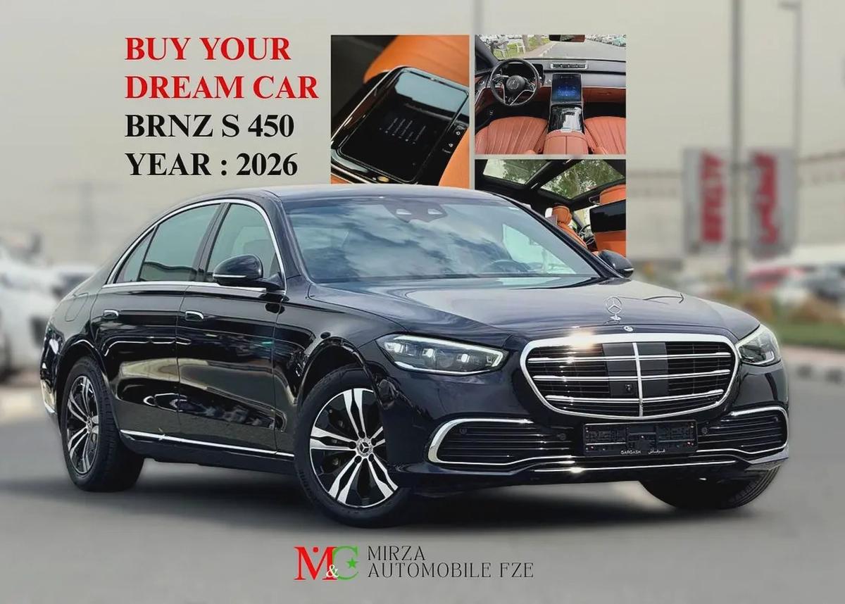 BENZ S450L | 2026 | GCC | UNDER WARRANTY GARGASH | 25000Km-0-0