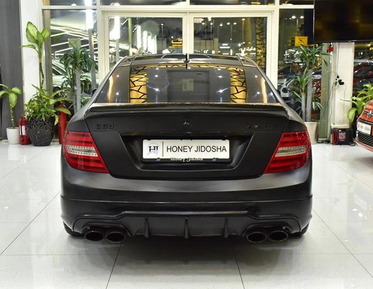 Mercedes Benz C63 AMG ( 2013 Model ) in Black Color GCC Specs-8-8