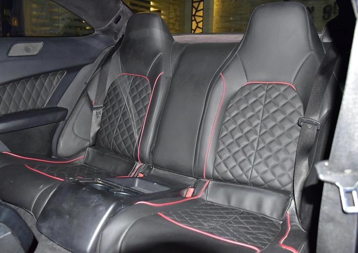 Mercedes Benz C63 AMG ( 2013 Model ) in Black Color GCC Specs-1-1