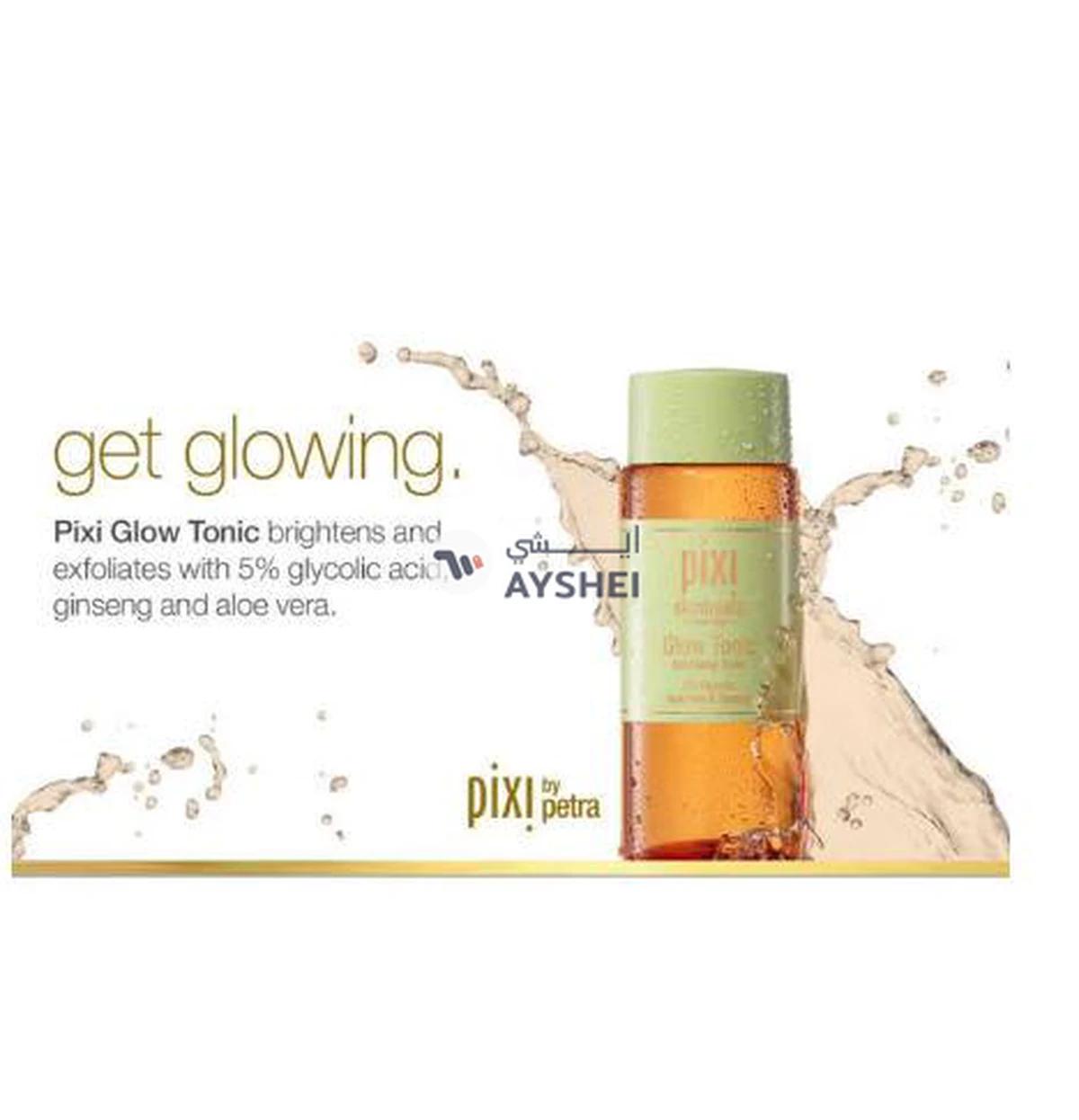 Pixi - Glow Tonic Exfoliating Toner 5 Glycolic Acid Clear 100ml-6-6
