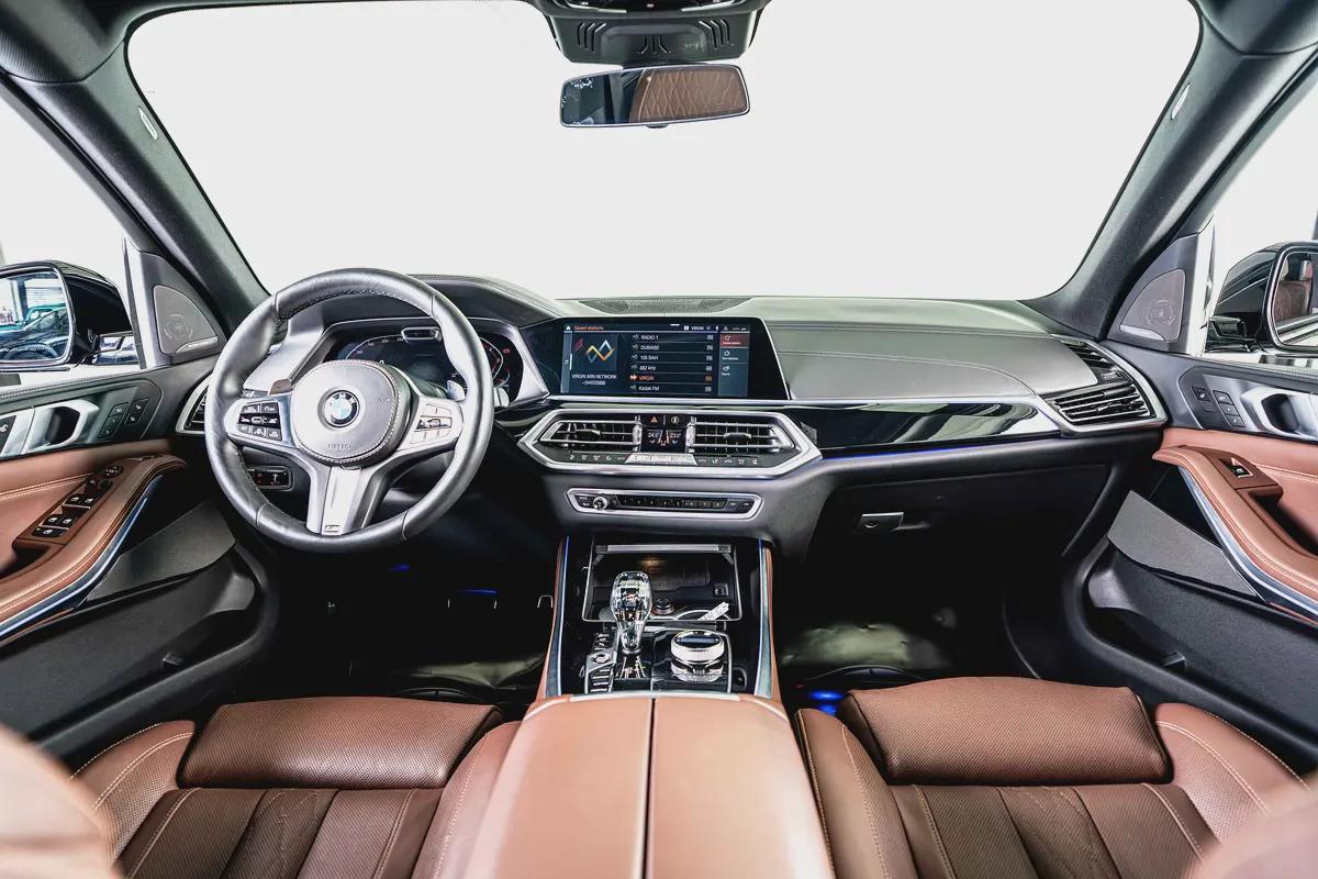 BMW X5 50i MSport GCC-AGMC Full Service History-BMW Individual Interior-Aero Dynamic Package-9-9