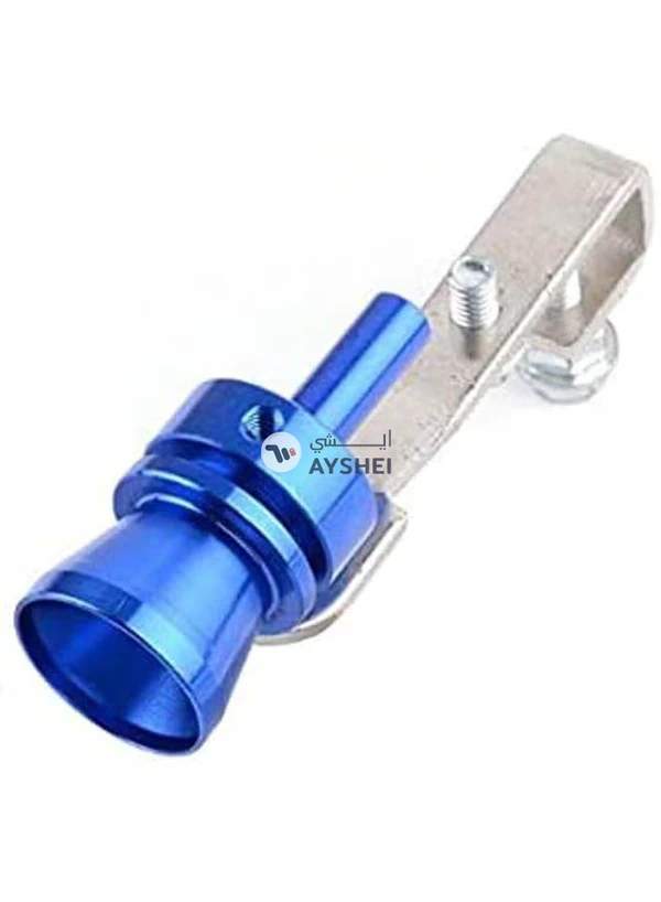 Generic Universal Blue M Turbo Sound Noise Exhaust Muffler Pipe Whistle / Fake Blow Off Valve Bov Simulator