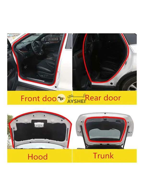 Generic L-Type Thicken Car Door Edge Rubber Seal Strip