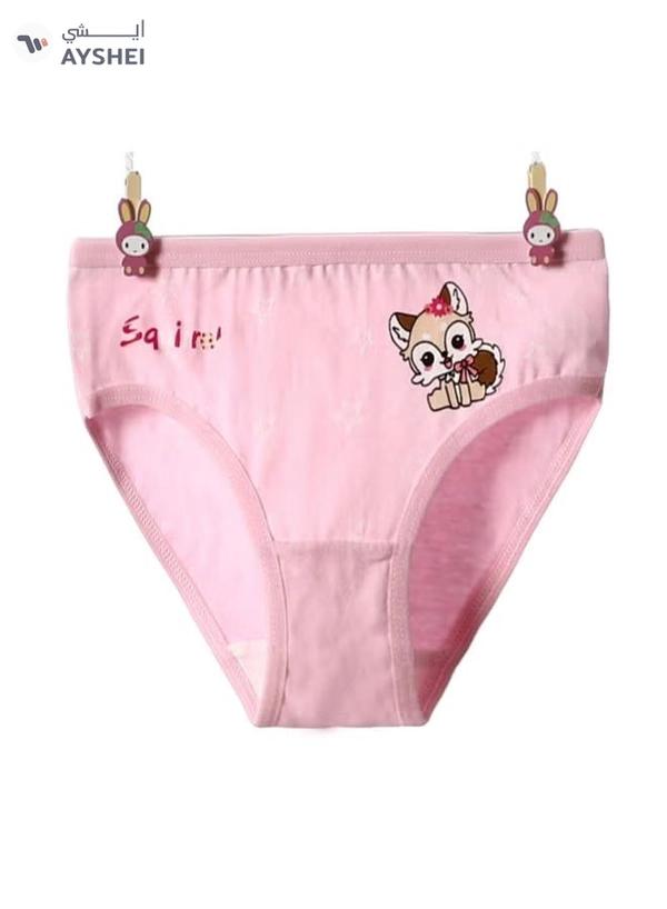 Babyqlo 4 Pack Squirrel Printed Panty Multicolour