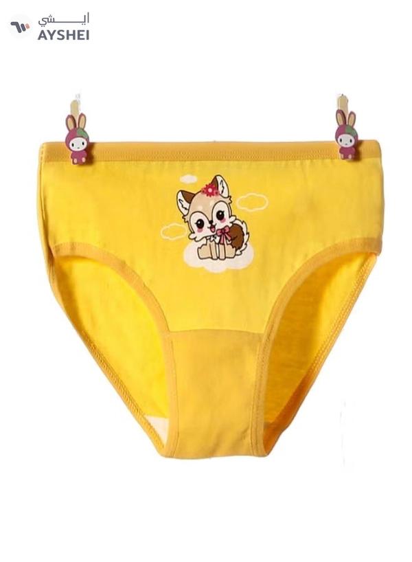 Babyqlo 4 Pack Squirrel Printed Panty Multicolour