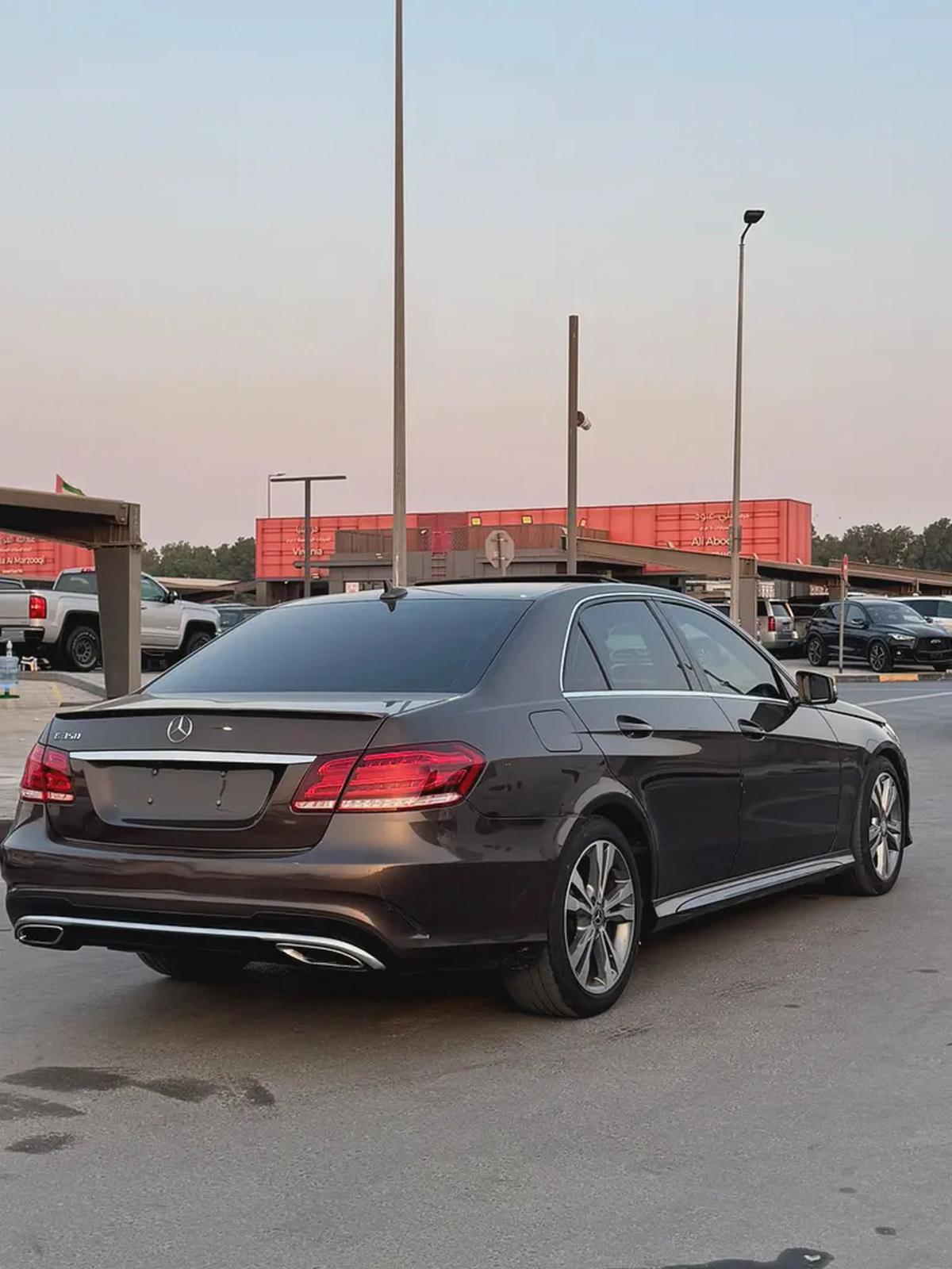 مرسيدس E350 مواصفات امريكية 2016 بحالة جيدة-5-5