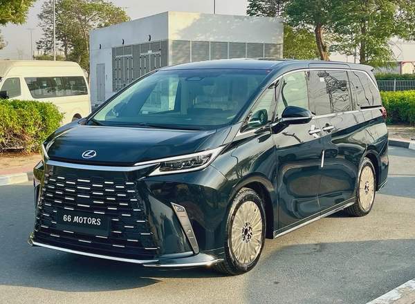 Lexus Lm350 2026 Model Luxury MPV in Graphite Black