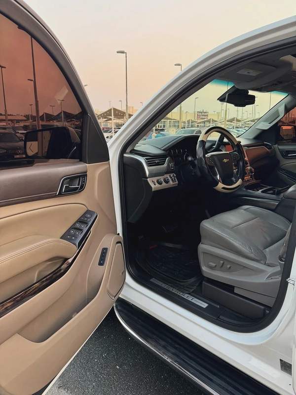 شيڤورليه تاهو LTZ موديل 2015 وارد فل اوبشن كلين تايتل