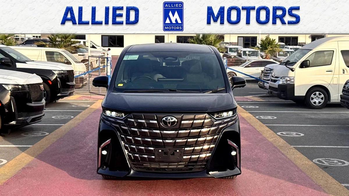 2024 (RIGHT HAND DRIVE) ALPHARD Z 2.5L 7-SEATS PETROL BRAND NEW 0Km FOR EXPORT ONLY-14-14