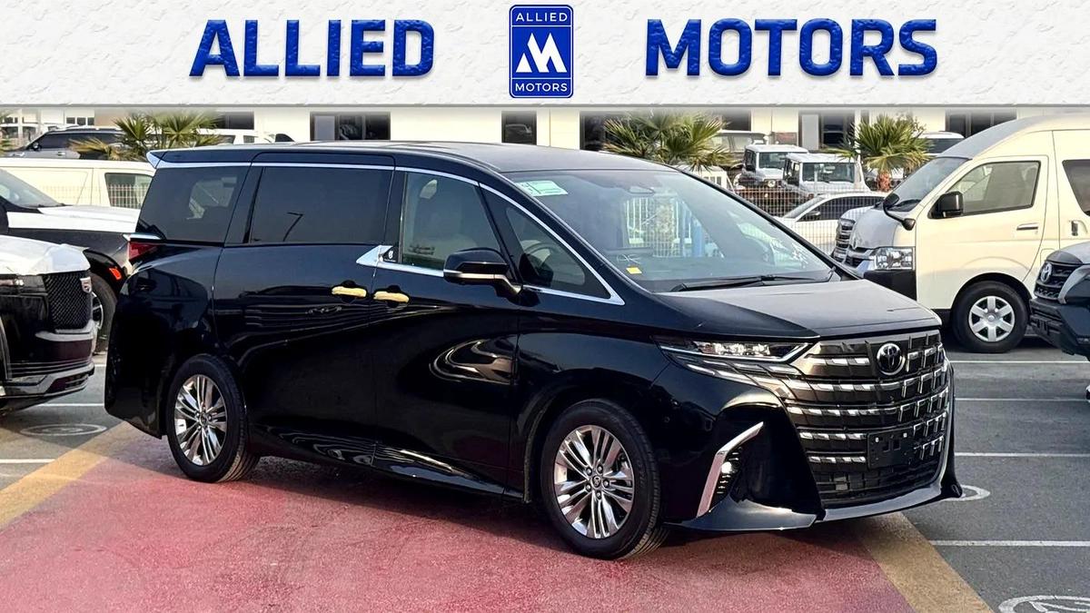 2024 (RIGHT HAND DRIVE) ALPHARD Z 2.5L 7-SEATS PETROL BRAND NEW 0Km FOR EXPORT ONLY-16-16