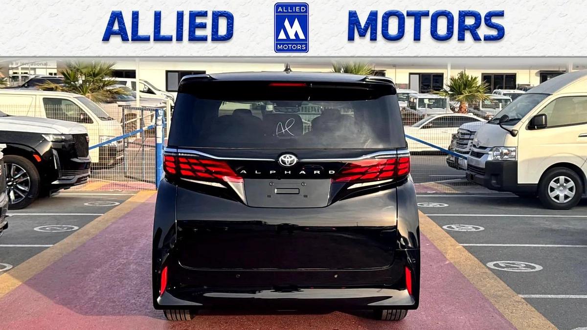 2024 (RIGHT HAND DRIVE) ALPHARD Z 2.5L 7-SEATS PETROL BRAND NEW 0Km FOR EXPORT ONLY-15-15