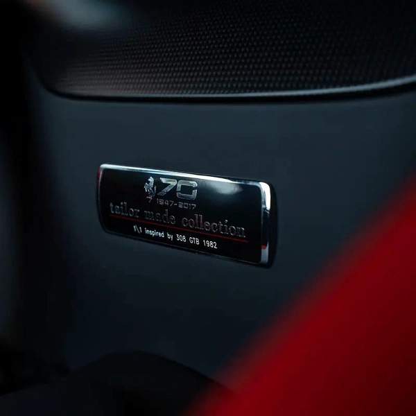 2017 FERRARI F12 TAILOR MADE ( 70 ANNINVERSRY ) 1 OF 1 ( Inspired by 308 GTB 1982)