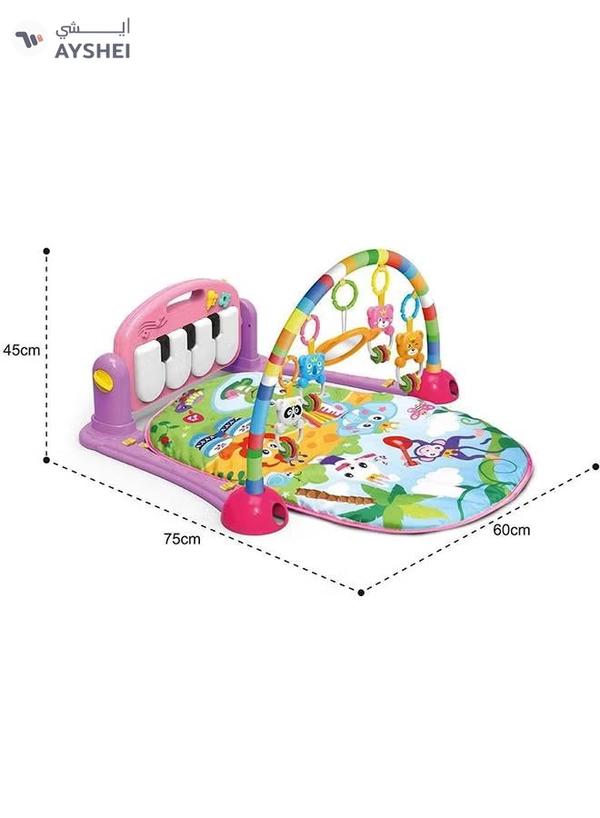 HUANGER Piano Fitness Rack Baby Toys 75x60x45cm