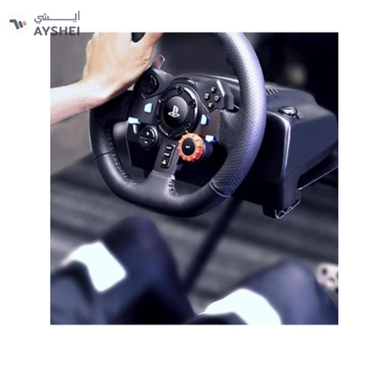 Logitech G29 Driving Force Racing Wheel and Floor Pedalsfor PS5, PS4,PS3 And PC - Black-6-6