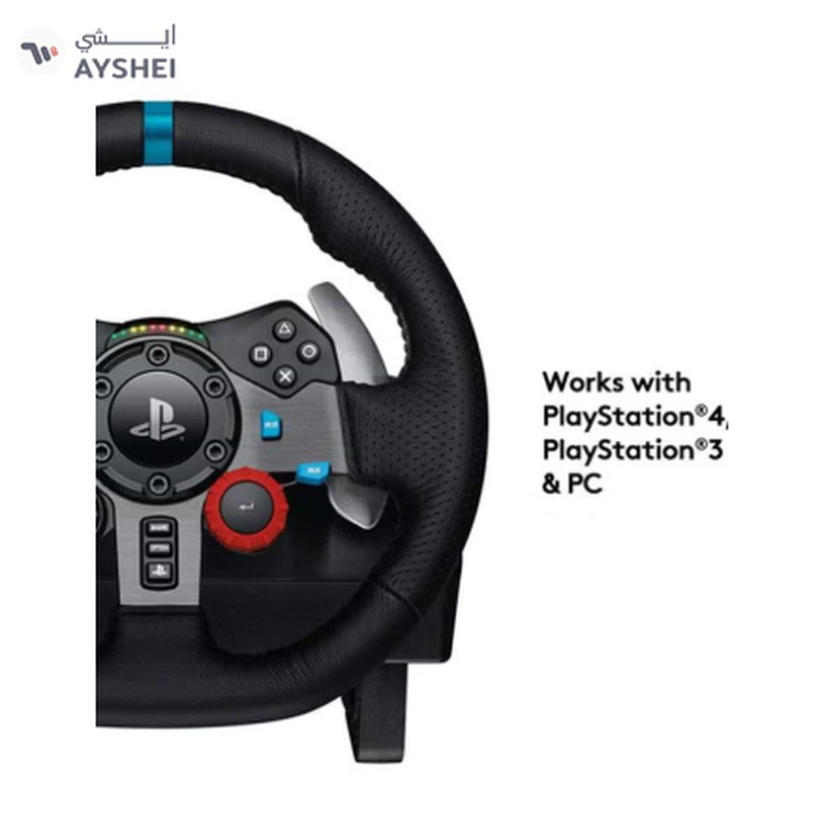 Logitech G29 Driving Force Racing Wheel and Floor Pedalsfor PS5, PS4,PS3 And PC - Black-4-4